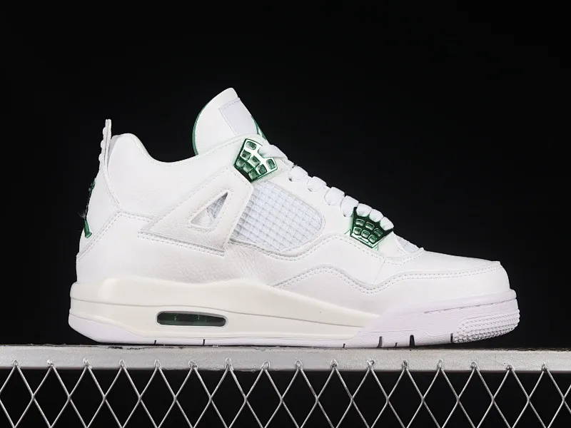 All Categories Air Jordan Jordan Series Basketball Shoes Air Jordan 4 Air Jordan 4 "Pine Green" AJ4 Joe 4 White Green First Layer Authentic Standard CT8527-113